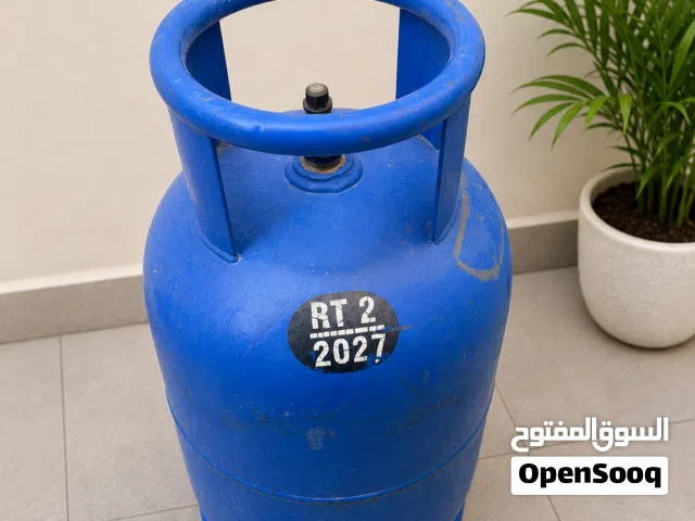 16 KG Empty Blue LPG Gas Cylinder with Valve – Used Gas Cylinder in Good Condition for Home Use