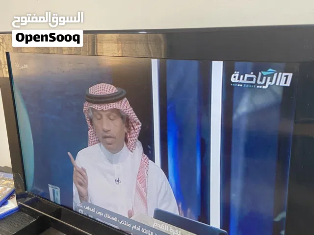 تلفاز مستعمل استعمال ممتاز ومعاه رسيفر وريموتين
