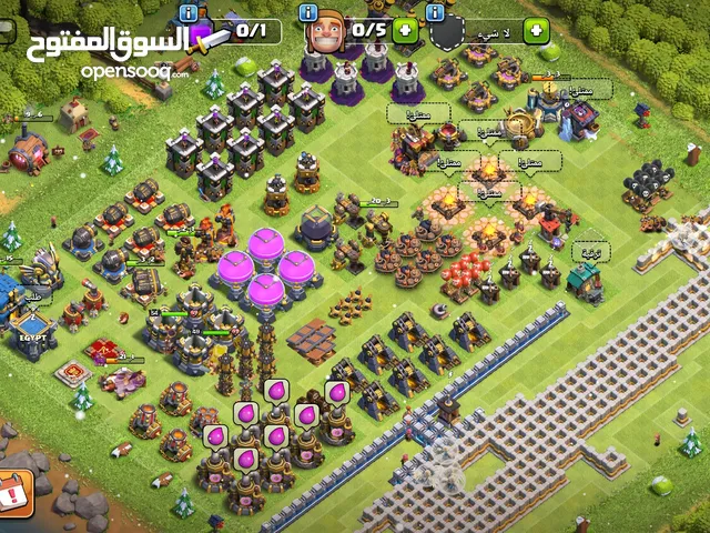 Clash of Clans Accounts and Characters for Sale in Dakahlia