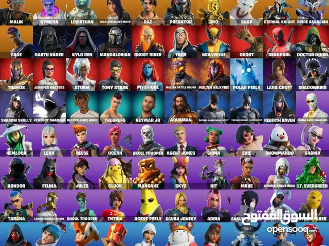 Fortnite Accounts and Characters for Sale in Amman