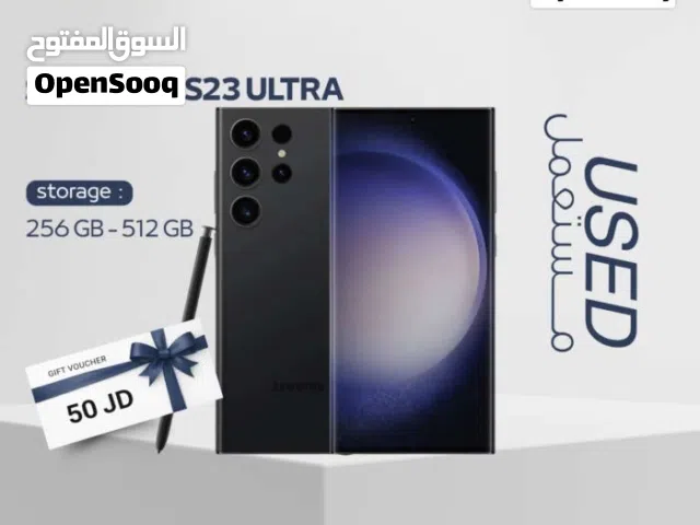 SAMSUNG S22 ULTRA ( 512GB ) / RAM 12 NEW /// سامسونج اس 23 الترا ذاكرة 512 الرام 12 مستعمل وكاله