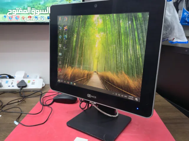 كمبيوتر محاسبي نقطة بيع (POS) بشاشة لمس تفاعلية 15 بوصة بمعالج i5 الجيل الرابع من شركة NCR