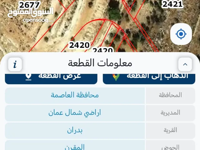 ارض سكنية للبيع_على شارعين