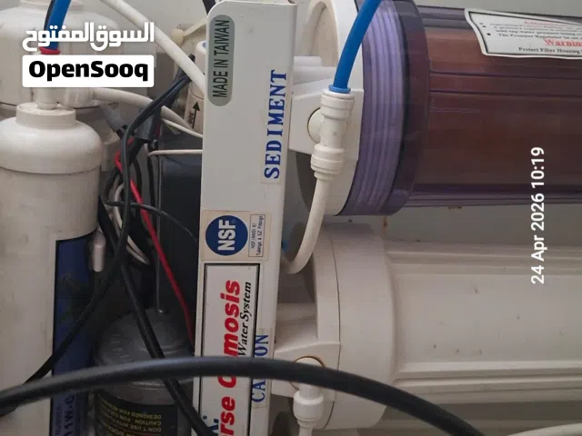 فلتر مياه 7 مراحل تايوان اصلي مستعمل حسب الصور المرفقه بسعر 35 دينار فقط