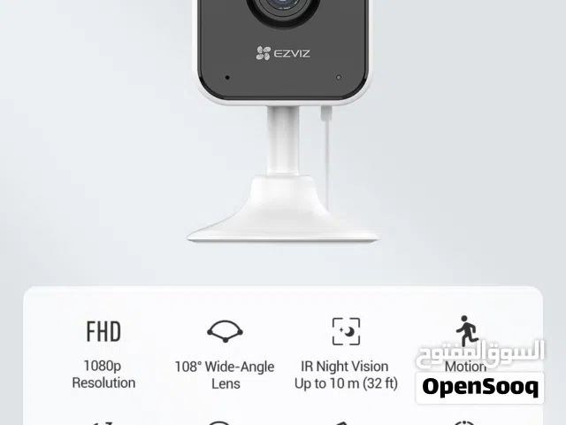 كاميرا EZVIZ CS-H1C بدقة 1080P بعدسة واسعة 108° EZVIZ CS-H1C Full HD Indoor Wi-Fi Camera