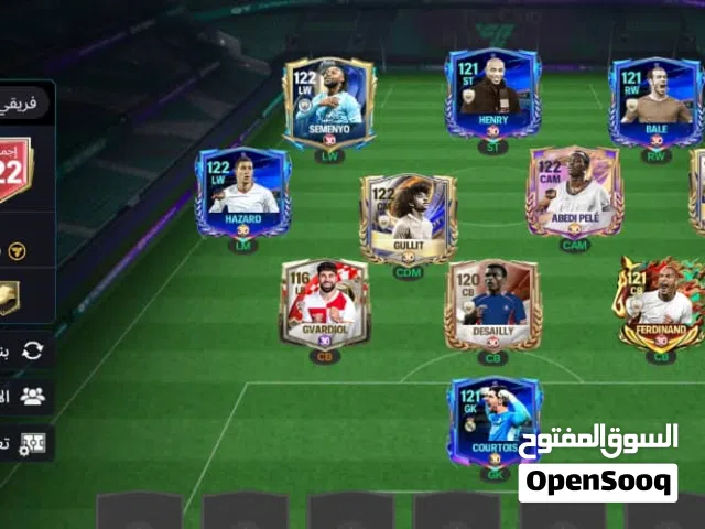 حساب فيفا للبيع اسطوري فيه 30 الف توكن