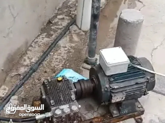 ماكنه غسل ايطاليه محرك 5 حصان بحاله ممتازه مع خرطوم 9 متر سنكل فيز