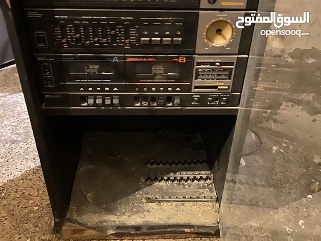 جهاز راديو وموسيقى قديم جدا اسطوانات
