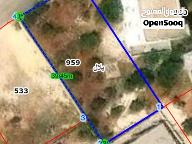 Residential Land for Sale in Amman Badr Jdedeh