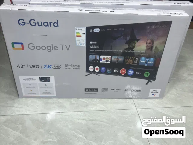 شاشه جي جارد 43 بوصه سمارت 2K جوجل تي في