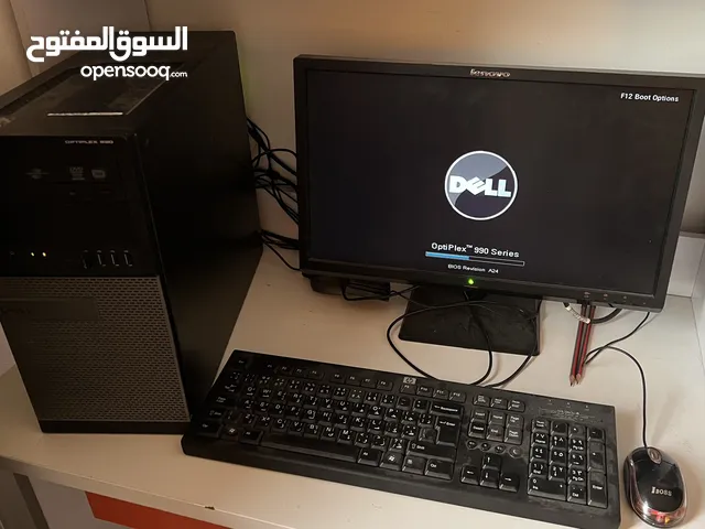 كمبيوتر مكتبي ديل i7 الجيل الثاني (2600) خارق السرعة Dell i7 second generation (2600) super fast