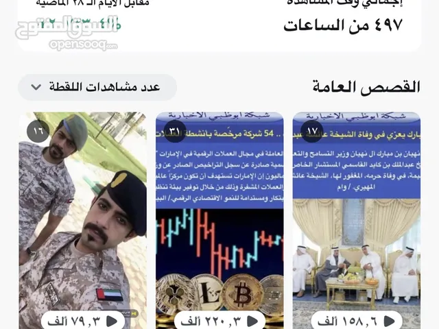 Social Media Accounts and Characters for Sale in Abu Dhabi