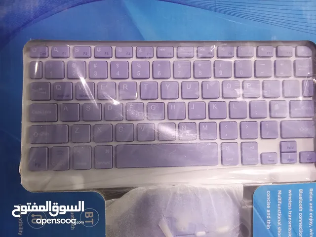 كيبورد مع ماوس بلوتوث جديده بالكرتون البيع