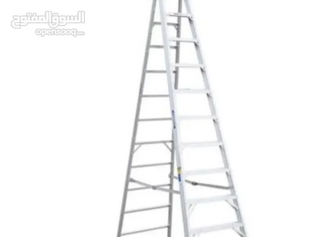 Zamil 12 Feet Aluminum Step Ladder - [DPL/12]  سلم من سنع مصنع الزامل مصنوع من الألومينوم  بطول 12