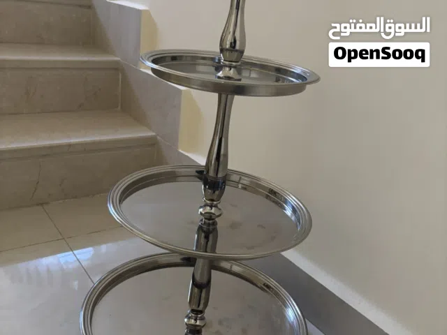 صحن ضيافه ستينلس ستيل الثقيل
