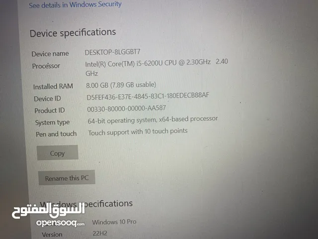 Windows Dell for sale  in Zarqa