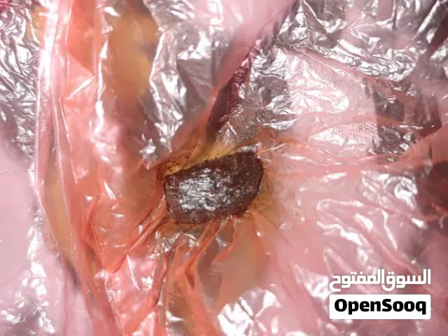 يوجد لذينا 10 كيلو من العنبر الخام الاصلي.