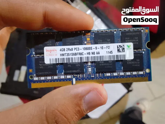 Ram 4Go DDR3 1333MHz SODIMM
