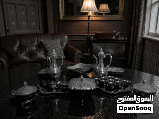 مجموعة انتيكا عتيقة مطلية بلفضة