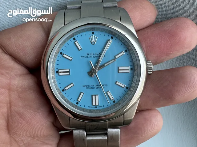 Rolex Oyster Perpetual Blue watch