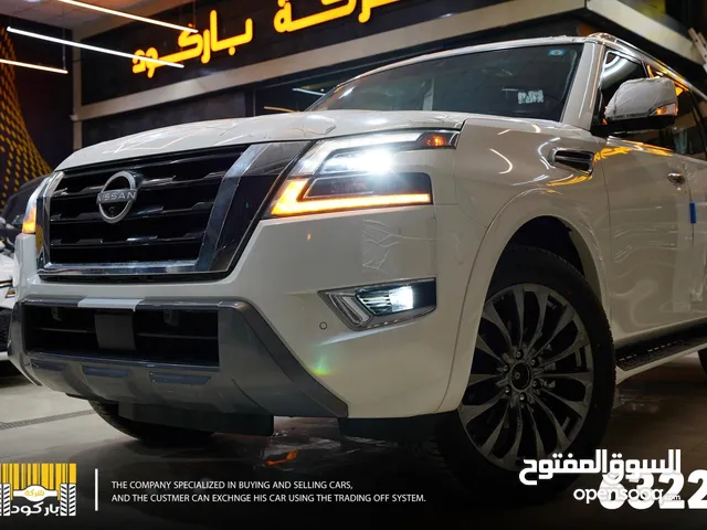 نيسان ارمادا بلاتينوم موديل 2024 شركة باركود لتجارة السيارات