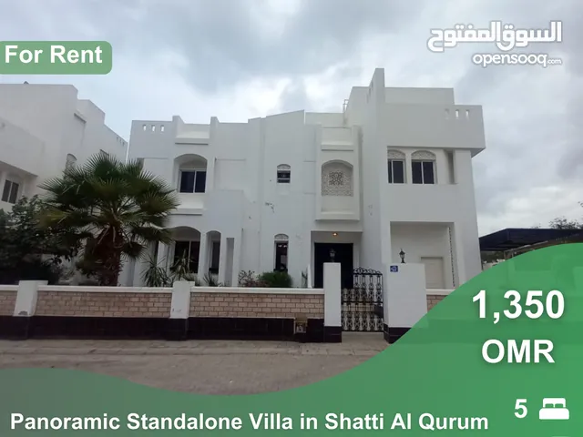 Panoramic Standalone Villa for Rent in Shatti Al Qurum  REF 683GA