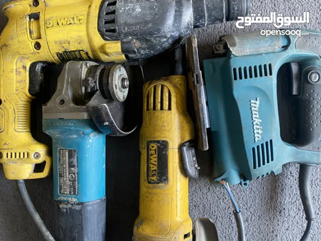 Power tools (drill,grinder,jigsaw)