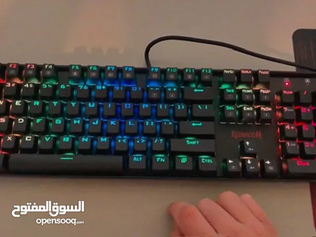 گيبوردات ريد راگون RGB كامل مو لون واحد فقط قـطعتين واحد كامل وواحد 90% سعر القطعه 20 ألـف