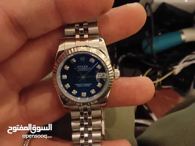 brand new Rolex oyster perpetual date just with marker diamonds on Jubilee bracelet. from Thailand