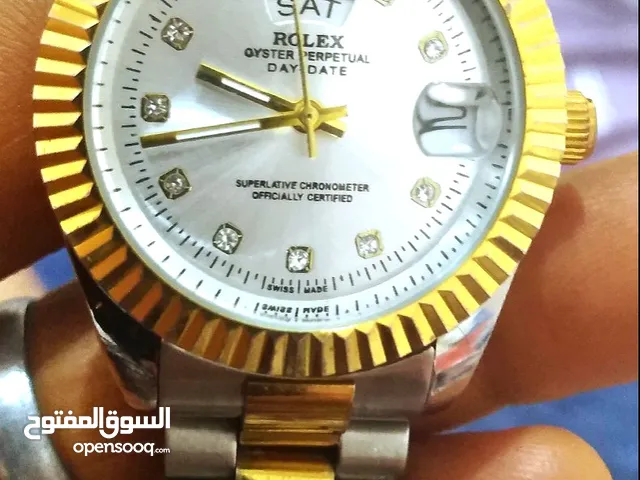 Silver Rolex for sale in Taiz