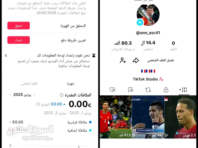 حسابات تيك توك بيتا مفعلة ربح