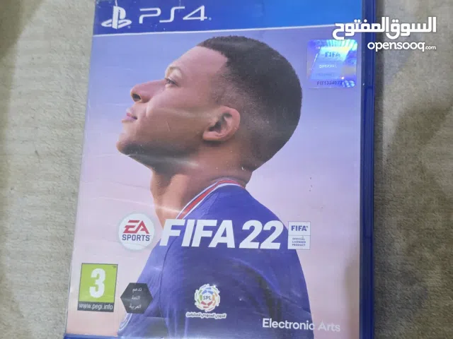 قرص فيفا 22 تعليق عربي ps4