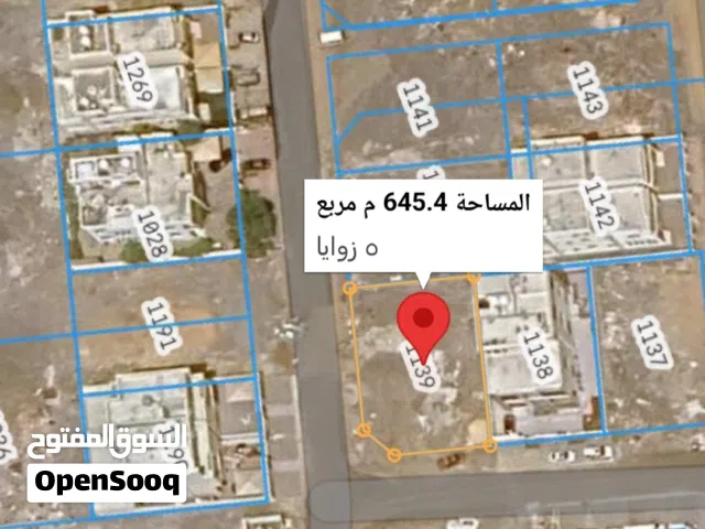للبيع أرخص  ارض سكنه في الخوض حي الكوثر كورنر