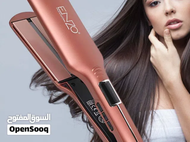 كاوي شعر الاصلي ستريتنر كاوي مملس شعر انزو حراره ENZO 1080 ستريتر مكوى الشعر تمليس شعر سشوارات تسريح