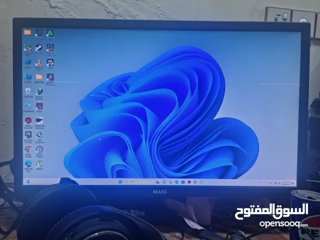 شاشة mass حجم 24 دقة 1080 الرفرش رايت 75