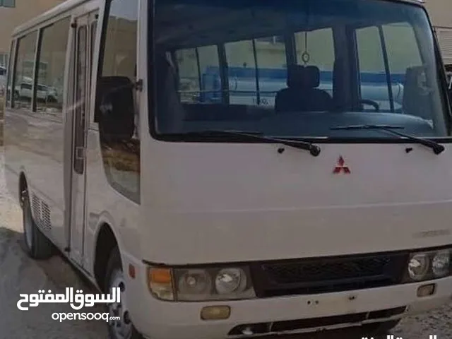 ‎باص متسوبيشي روزا للبيع مع الخط إربد كفرأسد موديل 2001
