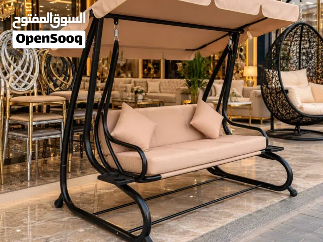 مرجوحه ثلاثيه.   تتحمل اوزان عاليه  تصبح سرير