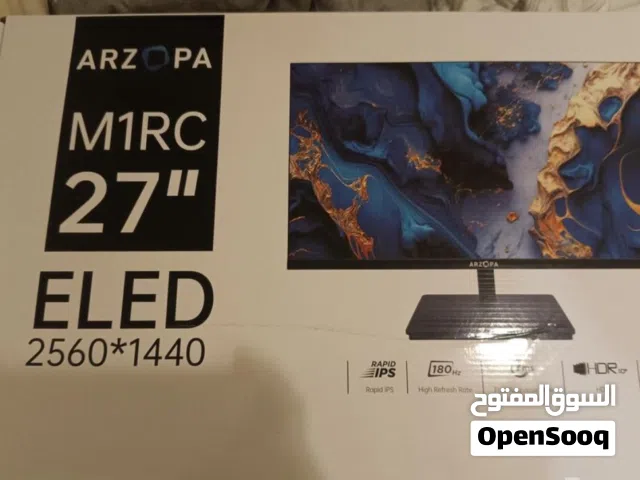شاشة قيمنيق27 بوصة شاشة ألعاب 180 هرتز QHD 2K تدعم 4K جديدة