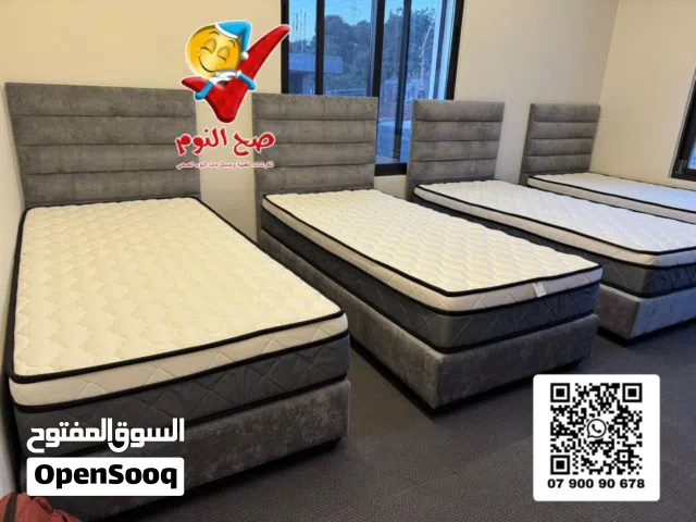 لغرف الاطفال سرير بوكس فندقي مفرد منجد مقاس 90*190 وتتوفر مفرد ونص ومزدوج وخدمة توصيل وتركيب مجانية