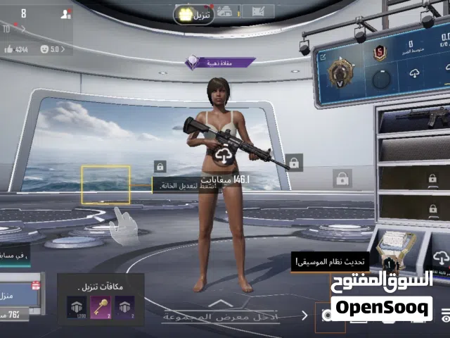 حساب ببجي للبيع