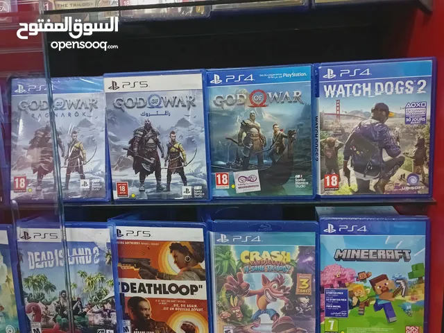 سيديات بلايستيشن فور و فايف PS4 &PS5 CD.S