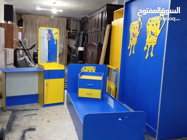 غرفه اطفال تختين نظام بوكسات  خشب لامنيت خليجي  عمق 60