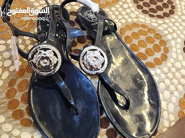 Black Sandals in Giza