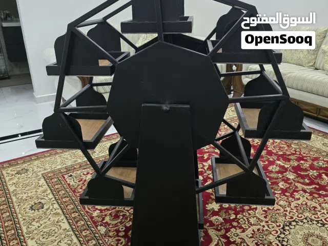 حامل تقديم ملكي بتصميم دوار فريد (للحلويات والمناسبات)