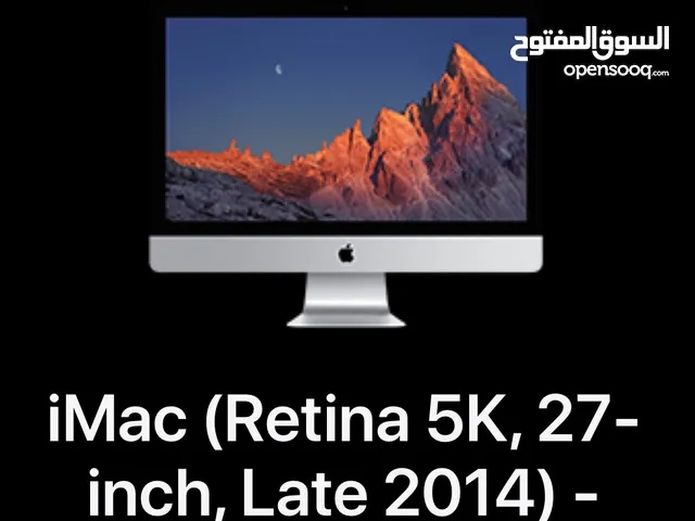 IMac Late 2014 -27 inch 5k مواصفات خاصة