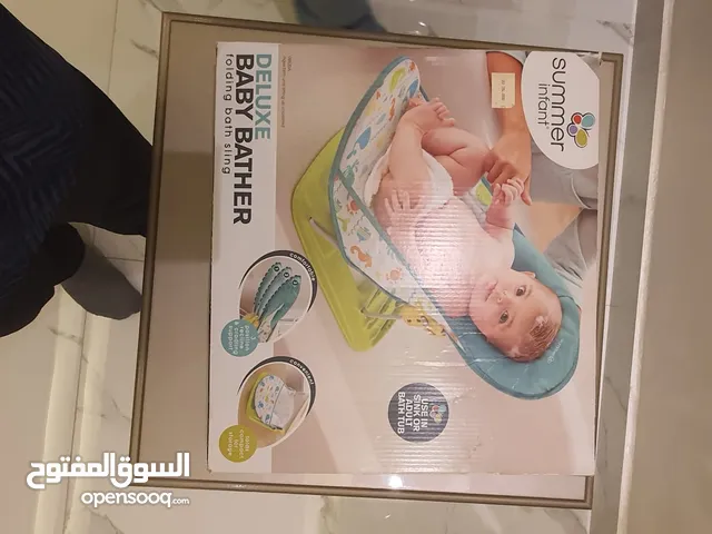 Summer Infant Deluxe Baby Bather Folding Bath Sling // حمام استحمام فاخر للأطفال قابل للطي من سمر إن