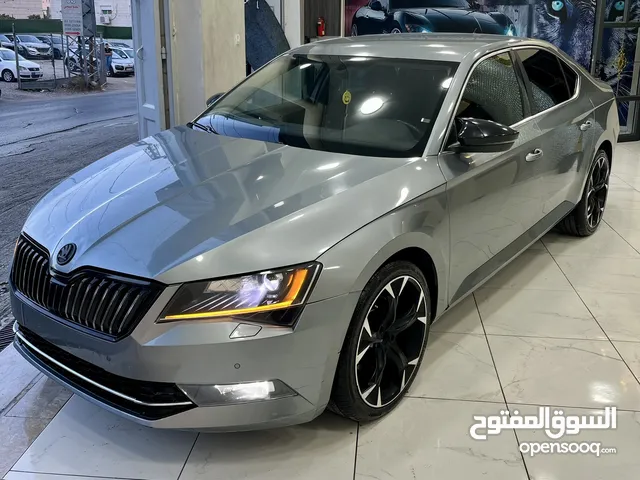 سعر حررق Skoda SuperB 2019 ديزل Full ترخيص وتأمين سنة فحص نخب