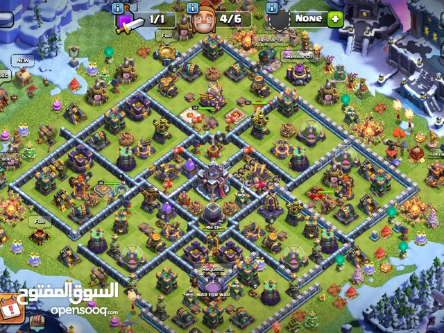 Clash of Clans + Clash Royale account for sale