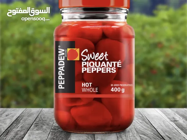 فلفل حار حلو hot sweet pepper peppadew  