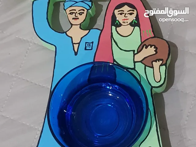 عدد 2 صحن للمكسرات على مجسم مصري